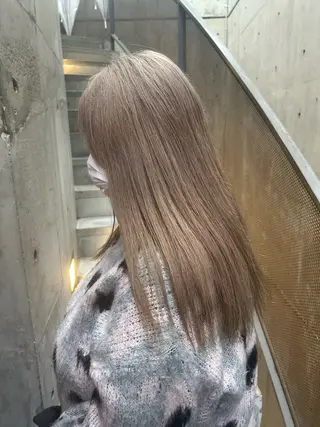 セミロング カラー メンズ多数⚡ブリーチ 特化💚Acchonのヘアスタイル