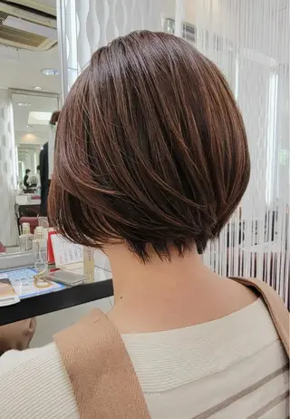 ショート 髪質改善/レイヤー/ 小顔/デザインのヘアスタイル