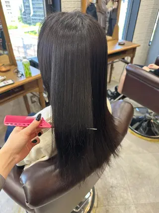 ロング FUJII MARINのヘアスタイル