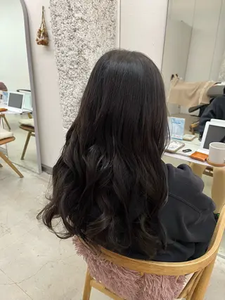ロング カラー 🌼花屋併設🌼 木下奈々望のヘアスタイル