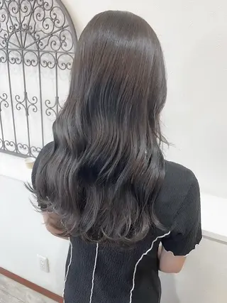 ロング カラー SET-UP北長瀬 Yurukiのヘアスタイル