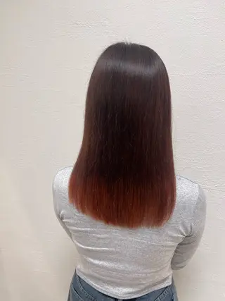 カラー 古田 陽菜のヘアスタイル