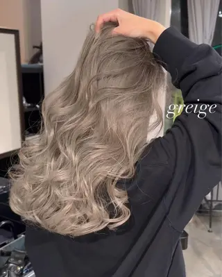 ロング カラー 💜ハイトーン💛 マジカルかいちゃんのヘアスタイル