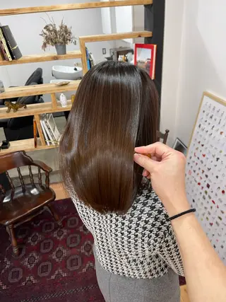 ロング 髪質改善/髪質改善 ストレート特化　稲吉のヘアスタイル