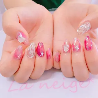 ネイル La neige* yuki 🐩🌙のネイルデザイン