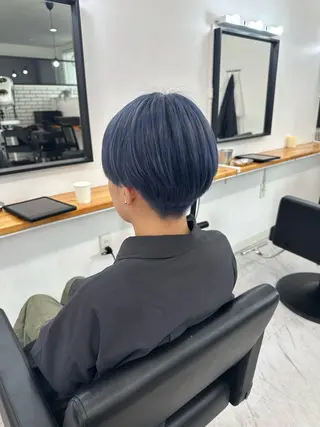 ショート カラー ヘアセット🎀透明感 カラーHiROEのヘアスタイル