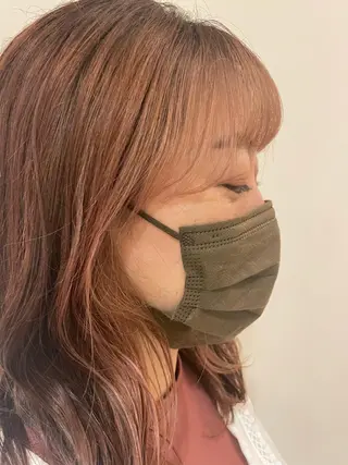 ロング ボブカット 佐々木 祐太のヘアスタイル