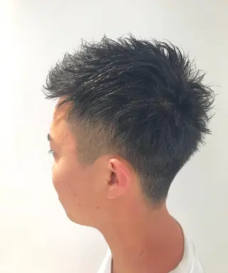 ショート メンズ 加藤 憂のヘアスタイル