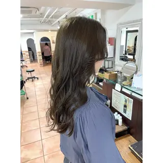 ロング カラー ヘアアレンジ 🦋エクステ/透明感 カラー🦋宮川莉央のヘアスタイル