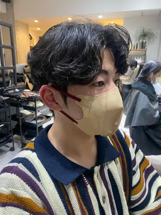 パーマ メンズ 似合う髪型が 分からない方へのヘアスタイル