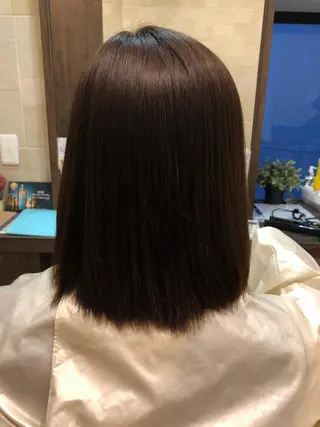 セミロング 美容室ARKS 黒田杏奈のヘアスタイル