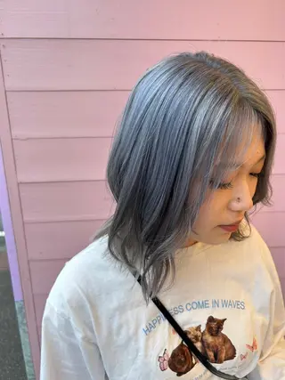 ミディアム カラー 【史上最高】口コミ No.1/ナツキのヘアスタイル