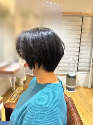 ショート 前田 加奈子のヘアスタイル