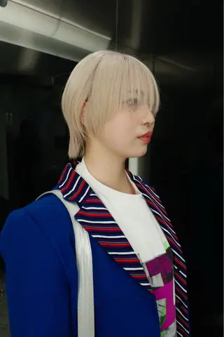 ミディアム カラー ケアブリーチ特化✨/ 艶カラー/エクステのヘアスタイル