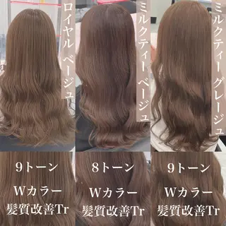 ロング カラー ヘアアレンジ トレンドレイヤー No.1/KOHEIのヘアスタイル