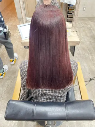 ロング カラー 🫧うる艶縮毛矯正 🫧koisoのヘアスタイル