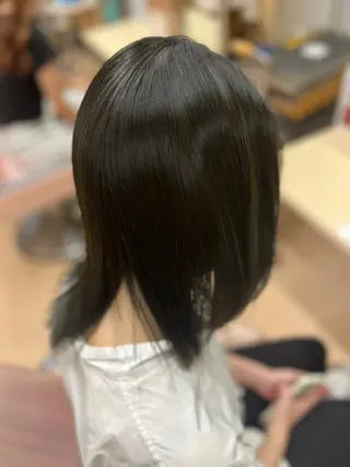 ミディアム 坂下 真珠愛のヘアスタイル