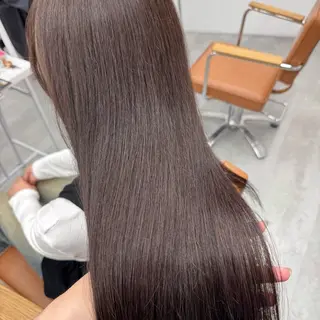 ロング カラー ヘアアレンジ ブリーチなしカラー /新百合ヶ丘/安形翔のヘアスタイル