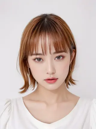 ショート カラー AnFye forprcoのヘアスタイル