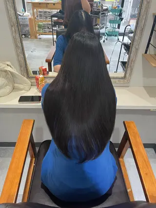 ロング 🐈‍⬛ララモアナ yuri🐈‍⬛のヘアスタイル