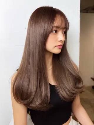 ロング カラー／ ここなのヘアスタイル