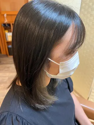 ミディアム 田畑 優希のヘアスタイル