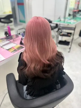 カラー akari🎀🤍 ガーリーstyleのヘアスタイル