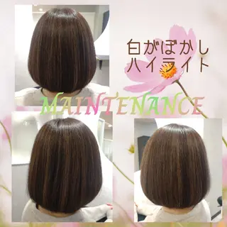 ミディアム カラー GR【中村】期間限定 🌱なりたいを形にのヘアスタイル