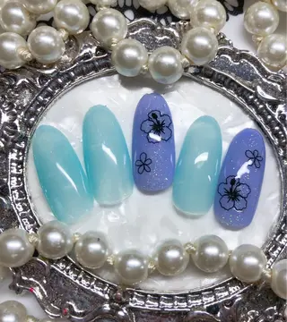 ネイル マジック ミラーのネイルデザイン