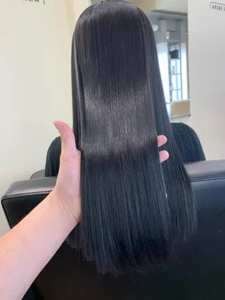 ロング カラー 髪質改善サロン 心斎橋ARCHEのヘアスタイル
