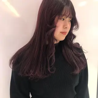 ロング カラー レイヤー/ブリーチ HIKARU ♡のヘアスタイル