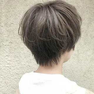 ショート カラー 坂本 裕介/パーマのヘアスタイル