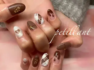 ネイル nail salon petillantのネイルデザイン