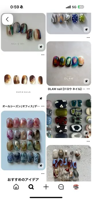 MAXKELLY HARUKAのネイルデザイン