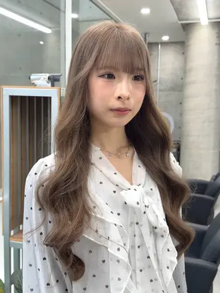 ロング カラー Kotoko🖤/海 外/バレイヤージュのヘアスタイル