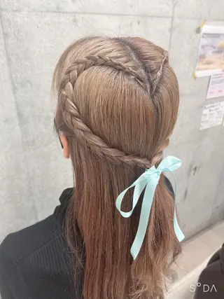 ロング ヘアアレンジ たなか なおのヘアスタイル