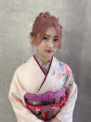 ヘアアレンジ 袴田 伊代のヘアスタイル