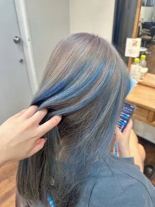 ロング カラー トレンドヘア🌿 chinariのヘアスタイル