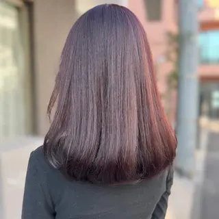 セミロング カラー ブリーチなしカラー kana🐱のヘアスタイル