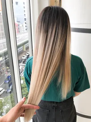 ロング カラー welring hair salonのヘアスタイル