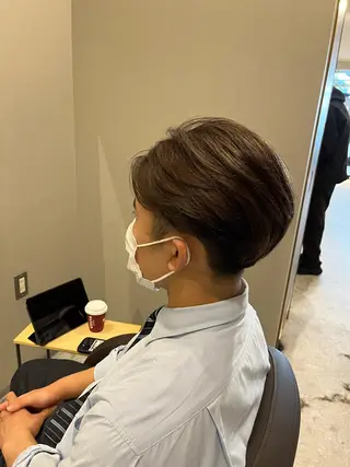 ショート メンズ Argo mikiのヘアスタイル