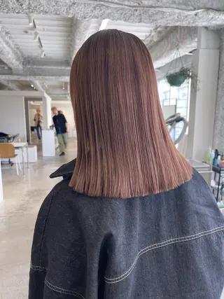 ミディアム oma　袮次金 鈴香のヘアスタイル