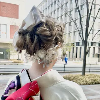 ヘアアレンジ HIQU ROOM 💫yuka.のヘアスタイル