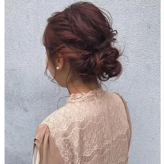 セミロング ヘアアレンジ enne /YUI🥣のヘアスタイル