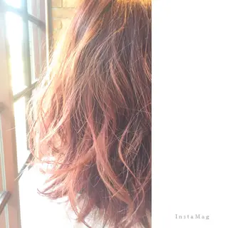 セミロング カラー Lyhair🦊🎀 AKIのヘアスタイル