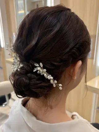 ヘアアレンジ 田中 瑞妃のヘアスタイル