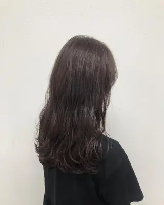 ロング カラー ヘアアレンジ 酸性縮毛矯正🧴韓国 レイヤー/髪質改善のヘアスタイル