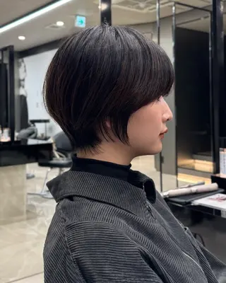 ショート 川田大輝 ナチュラルモードのヘアスタイル