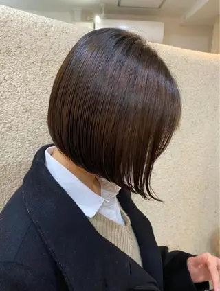 ミディアム 角戸 りおのヘアスタイル