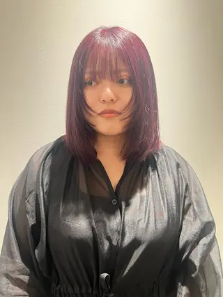 カラー ブリーチなしカラー/ パーマ/おとは🦖♡のヘアスタイル